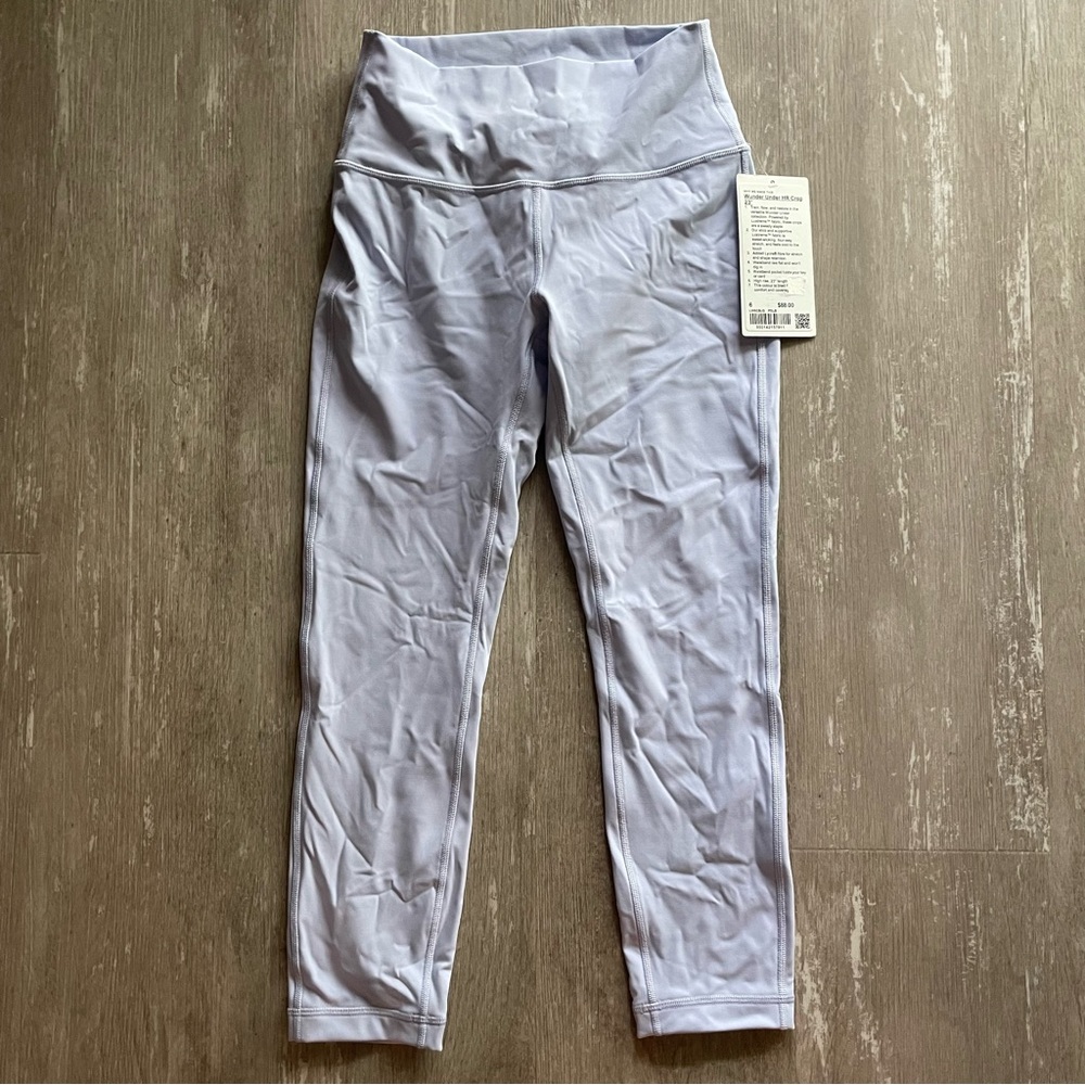 Lululemon Wunder Under HR Crop 23” Tight Luxtreme in Pastel Blue